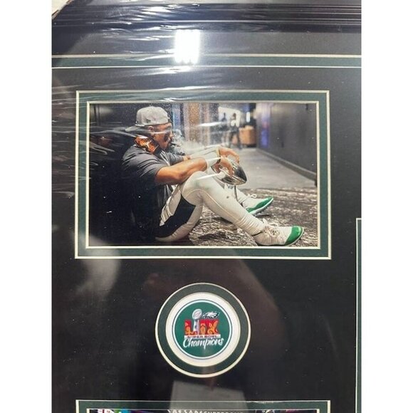 Philadelphia Eagles Super Bowl LIX 59 Commemorative Photo Collage Framed - Picture 5 of 7